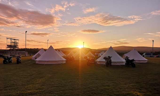 Castletown Hotel | Nine Yards Bell Tents @ the TT
