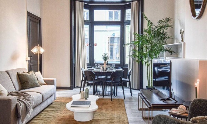 Ghent City Centre Apartment | Stylish 1-BR Apartment in Ghent