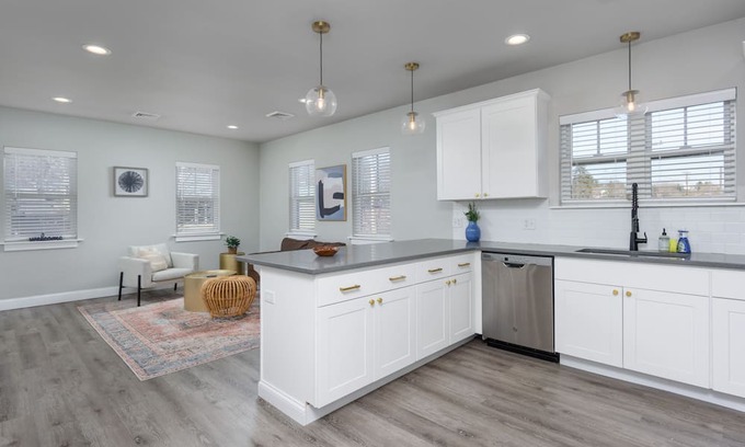 Camp Hill Apartment | NEW Modern Downtown Camp Hill Apartment w FREE parking & Walkable