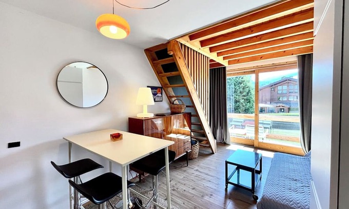 Megeve Apartment | Bright duplex in Megève, close to the slopes