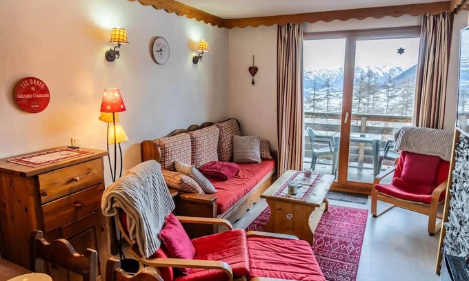 Les Orres Apartment | Residence Les Hauts De Preclaux - Charming apartment in the heart of the Orres 1800