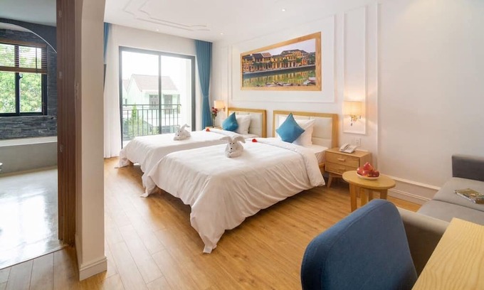 Cam Thanh Bed & Breakfast | Lime Villa - Twin Rilassati e ricaricati in quest'oasi di quiete ed eleganza.