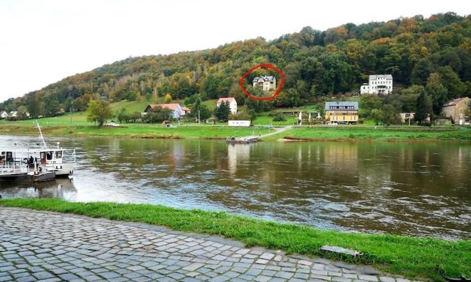 Konigstein an der Elbe Apartment | Mountain apartment with Elbe and fortress view
