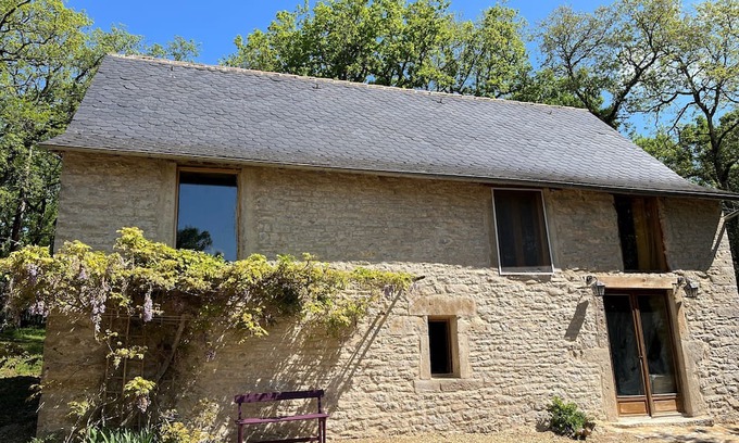 Loze House | Rustic French Barn with Pool for Families. Perfect for Outdoor Adventures!
