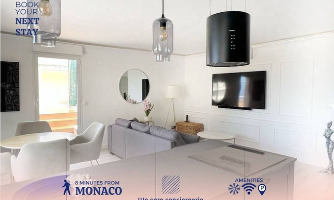 Beausoleil Condo | This condominium is a 2 bedroom(s), 1 bathrooms, located in Beausoleil (06240), AL.